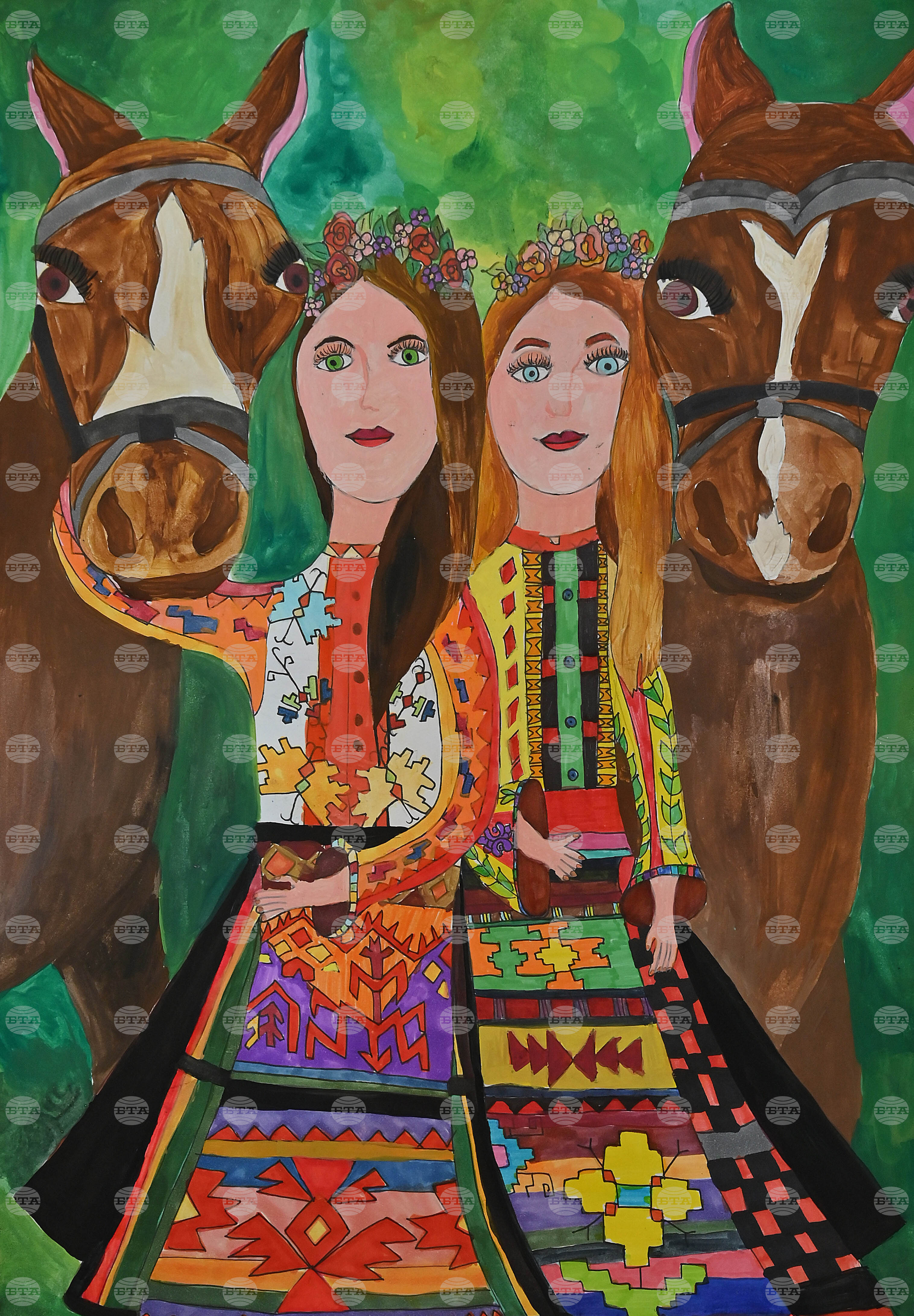 Монтана - „Тъпан бие, хоро се вие“ - деца - конкурс - изложба