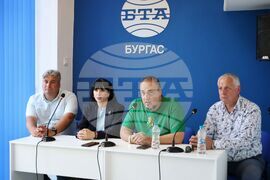 Национален пресклуб на БТА-Бургас - партия "За Велика България" - пресконференция