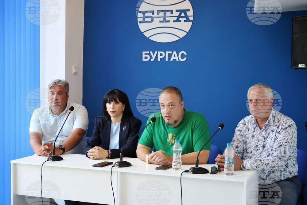 Национален пресклуб на БТА-Бургас - партия "За Велика България" - пресконференция