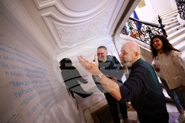 Недко Солаков - вернисаж на изложба