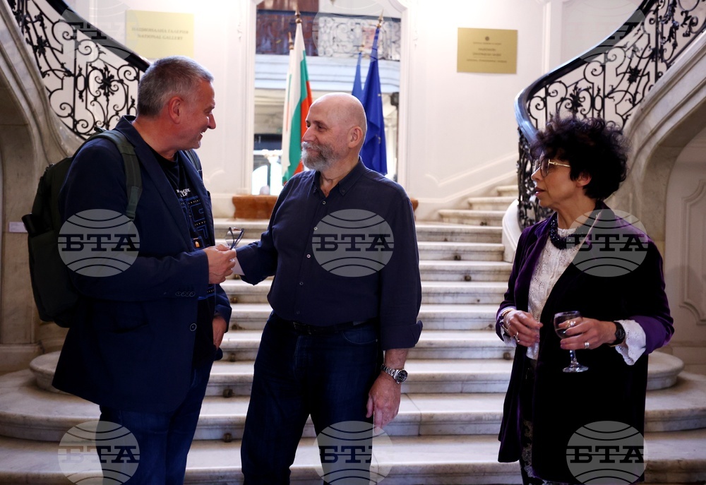 Недко Солаков - вернисаж на изложба