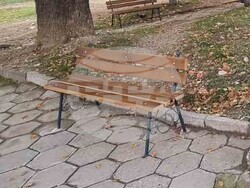 Нови пейки - Благоевград