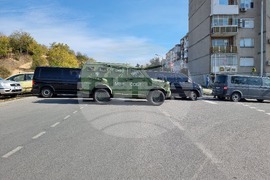 Казанлък - барикадирал се мъж - акция