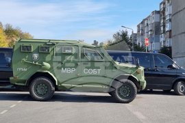 Казанлък - барикадирал се мъж - акция