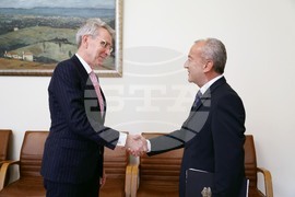 Гълъб Донев - Джефри Паят - среща