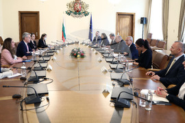 Гълъб Донев - Джефри Паят - среща