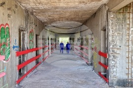 Национална детска болница - терен - разчистване