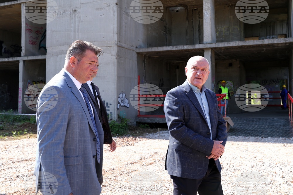 Национална детска болница - терен - разчистване