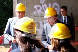 Национална детска болница - терен - разчистване