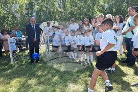 Кърджали - многофункционална спортна площадка - първа копка
