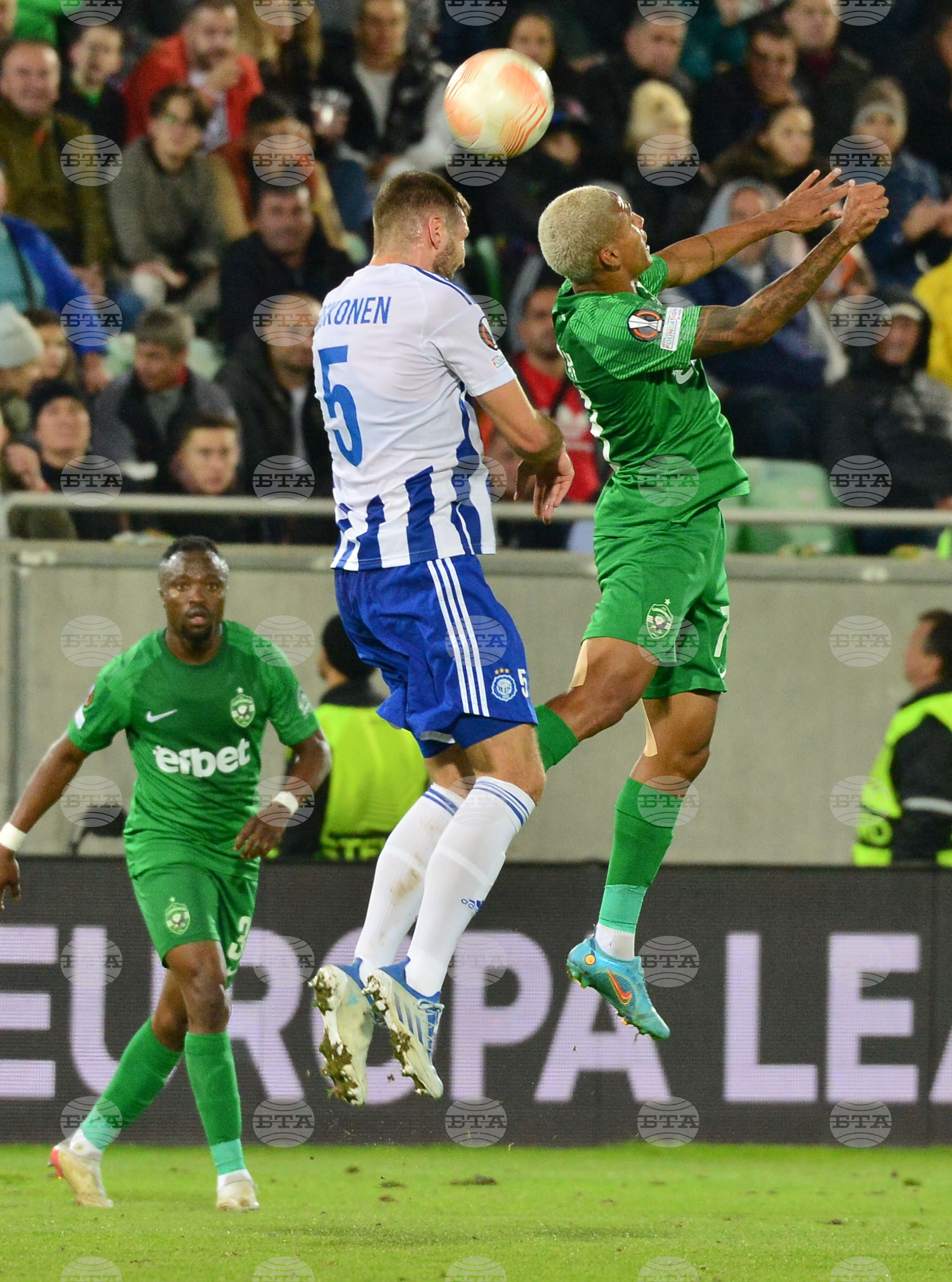 Разград - футбол - Лига Европа - Лудогорец - ХИК (Хелзинки)