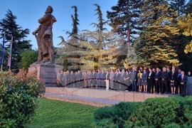 Враца - Ден на Ботев - заря-проверка