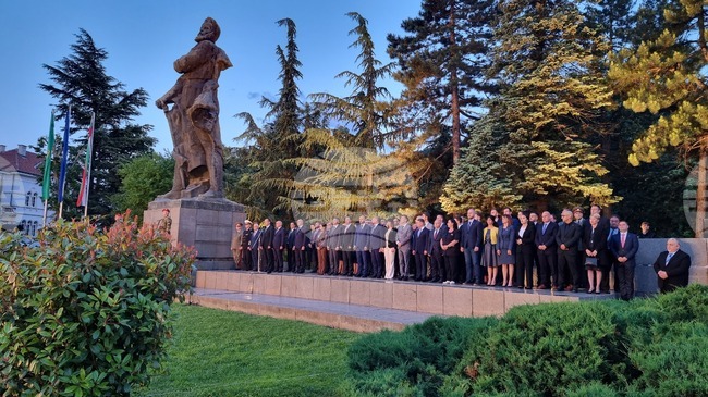 Враца - Ден на Ботев - заря-проверка