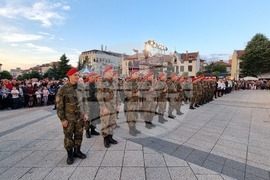 Враца - Ден на Ботев - заря-проверка
