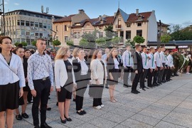 Враца - Ден на Ботев - заря-проверка