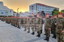 Враца - Ден на Ботев - заря-проверка