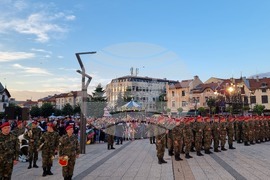 Враца - Ден на Ботев - заря-проверка