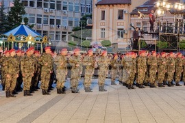 Враца - Ден на Ботев - заря-проверка