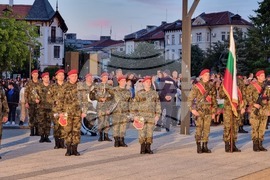 Враца - Ден на Ботев - заря-проверка