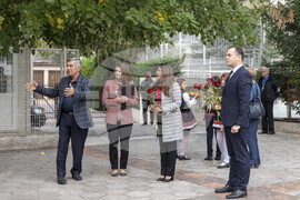 Добрич - Херо Мустафа - училище „Петко Р. Славейков“ - посещение - Снимка: Александра Антонова 
