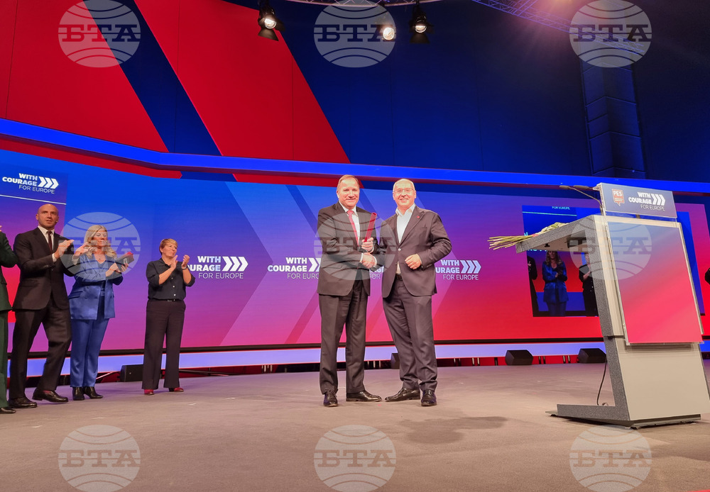 Германия - Берлин - ПЕС - конгрес - Стефан Льовен - Сергей Станишев