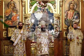 Храм "Света Неделя" - съборна архиерейска Света литургия - патриарх Неофит - годишнина