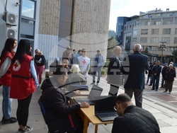 Снимка: Община Благоевград - Кметът на Благоевград Илко Стоянов подкрепи инициатива на хората с нарушено зрение в Благоевград