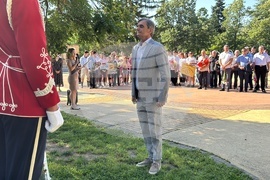 Казанлък - Христо Ботев - поднасяне на венци и цветя