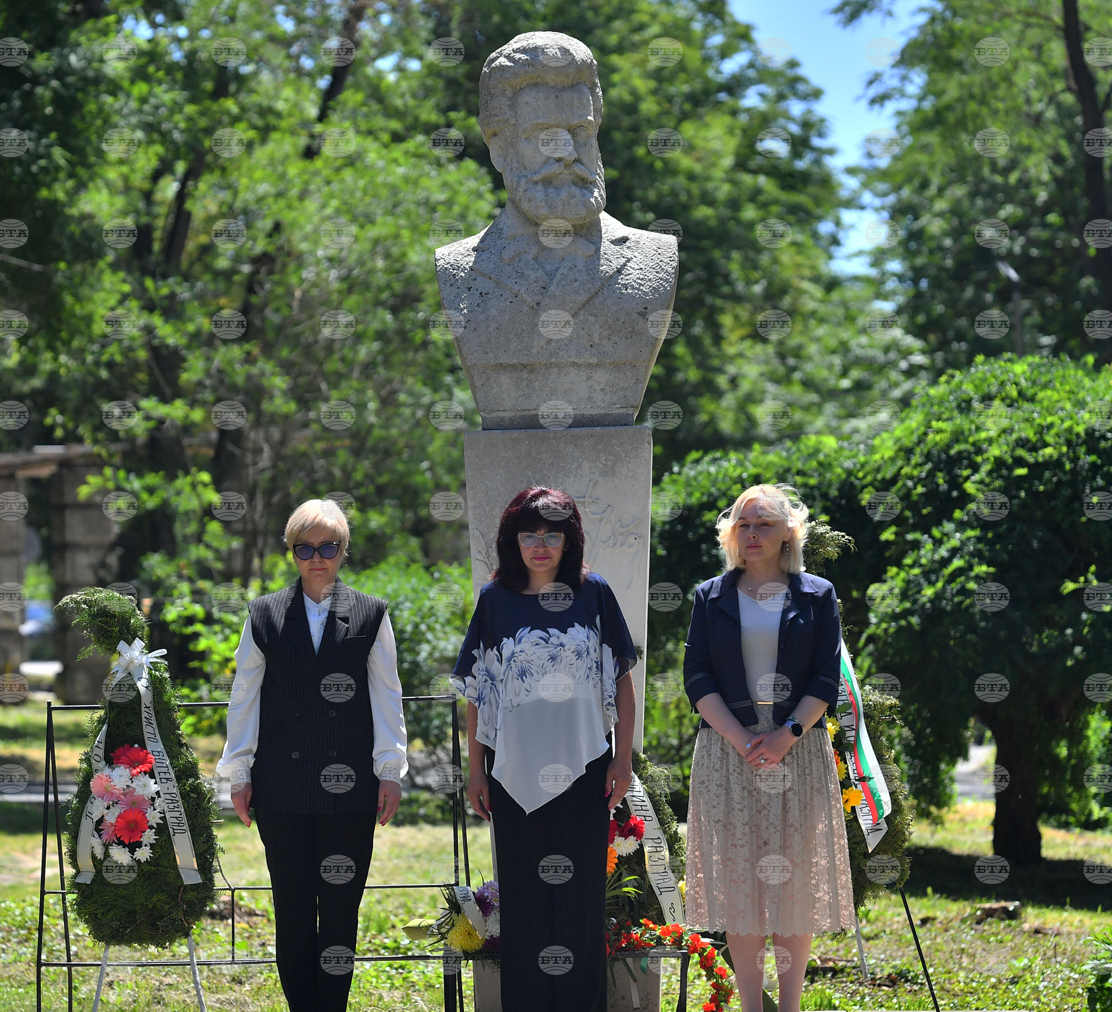 Разград - Ден на Ботев - почит