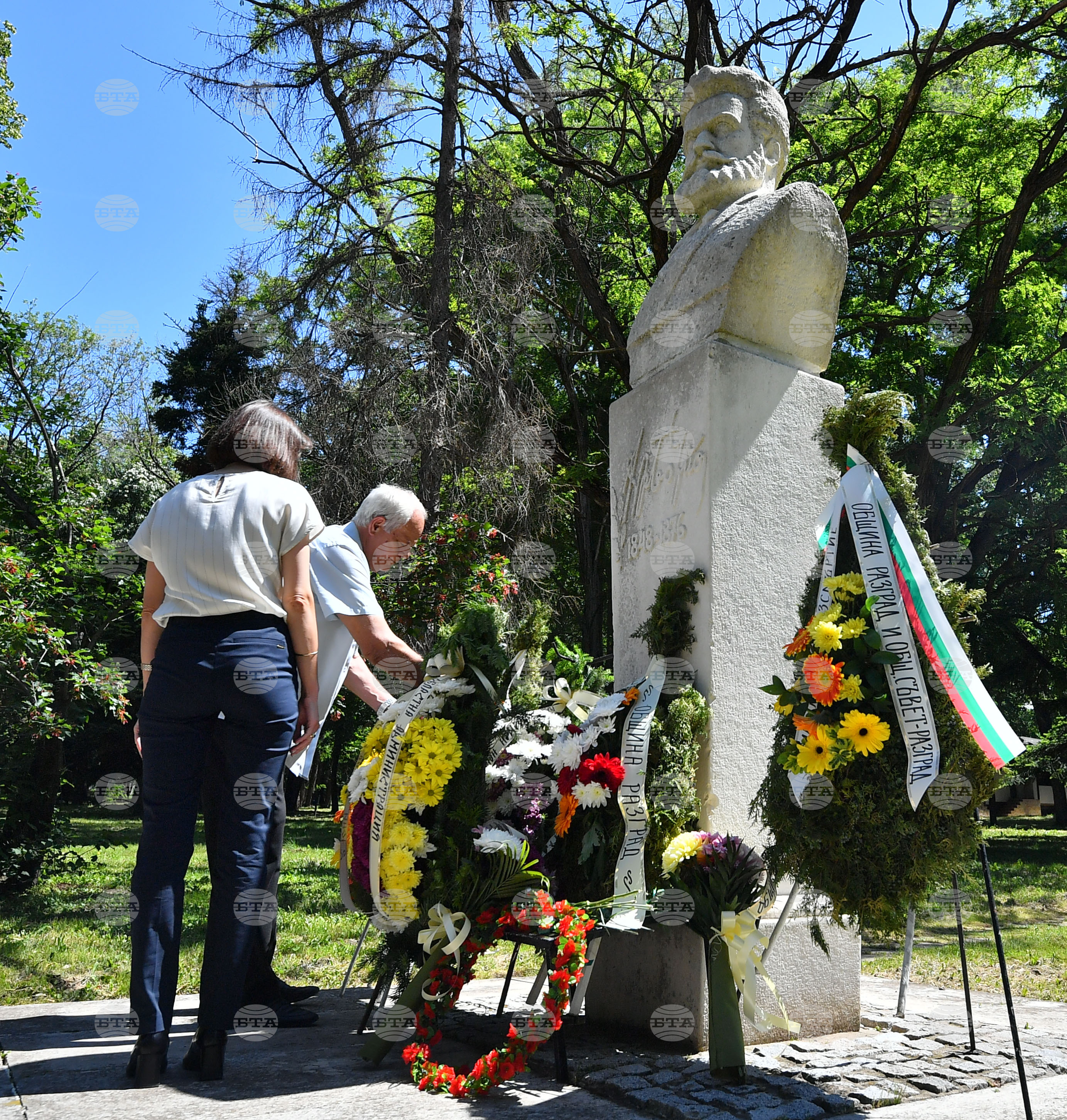 Разград - Ден на Ботев - почит