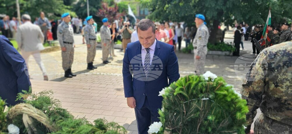 Община Русе: Русе отбеляза 148 г. от гибелта на Христо Ботев и отдаде почит към загиналите за свободата на България