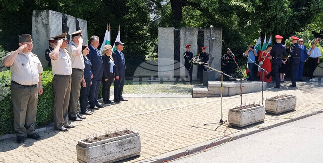 Шумен - Ден на Ботев - отбелязване 