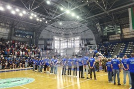 Самоков - баскетбол - Рилски спортист- посрещане - шампион