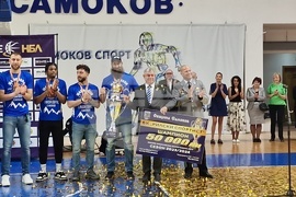 Самоков - баскетбол - Рилски спортист- посрещане - шампион