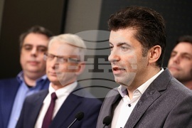 Народно събрание - „Продължаваме Промяната-Демократична България“ - брифинг - Кирил Петков