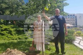 Стара Загора - Ели Скорчева - засаждане на липа