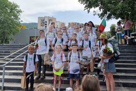 Петрич - Сдружение „Млад планинар" - посрещане