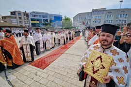 Бургас - сливенски митрополит - посещение - шествие