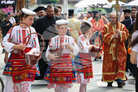 Бургас - сливенски митрополит - посещение - шествие