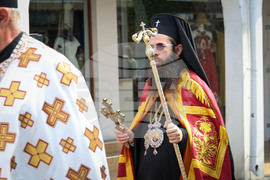 Бургас - сливенски митрополит Арсений - посещение - шествие