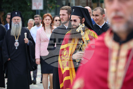 Бургас - сливенски митрополит Арсений - посещение - шествие