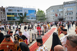Бургас - сливенски митрополит - посещение - шествие