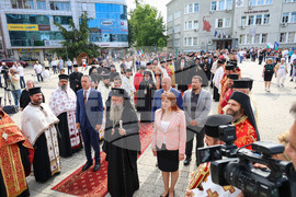 Бургас - сливенски митрополит Арсений - посещение - шествие