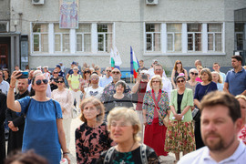 Бургас - сливенски митрополит Арсений - посещение - шествие