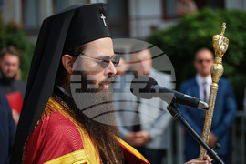 Бургас - сливенски митрополит Арсений - посещение - шествие