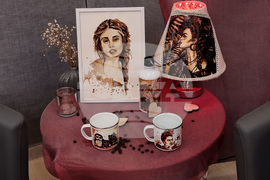 Плевен - Ивелина Христова - J’IVart - рисуване с кафе