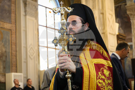 Бургас - храм "Св. св. Кирил и Методий" - сливенски митрополит Арсений - служба