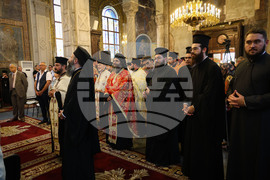 Бургас - храм "Св. св. Кирил и Методий" - сливенски митрополит Арсений - служба