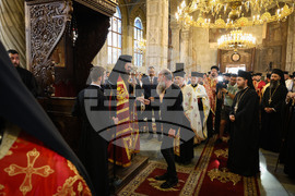 Бургас - храм "Св. св. Кирил и Методий" - сливенски митрополит Арсений - служба