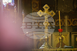 Бургас - храм "Св. св. Кирил и Методий" - сливенски митрополит Арсений - служба